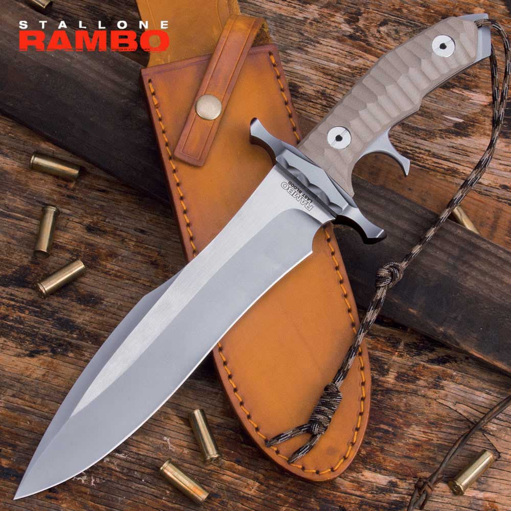 Nóż Rambo V Ostatnia Krew Rambo Last Blood Heartstopper Knife And Sheath