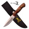 Nóż Elk Ridge Fixed Blade Pakkawood Burl Polished Blade (ER-557)