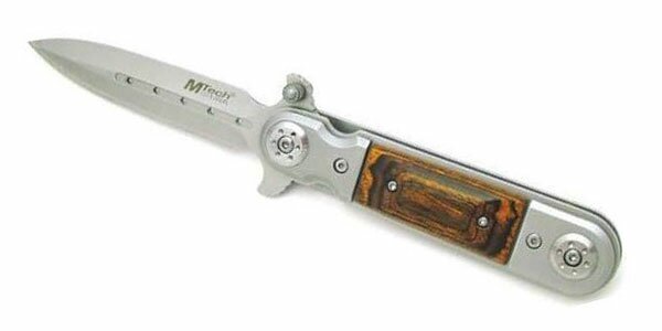 Nóż składany Master Cutlery Folding Dagger Wood